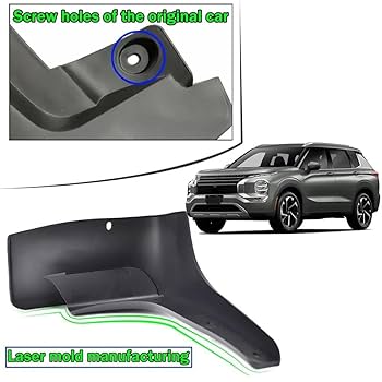 Amazon.co.jp: 車用マッドフラップ 4x アウトランダー PHEV GN